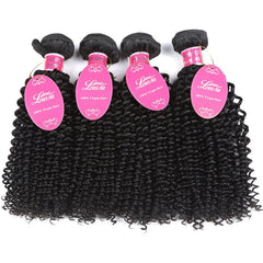 Deep Curly Brazilian Human Hair Bundles Wig (10A Grade) 10inch 25cm