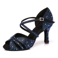 Diamond high heels Blue
