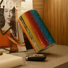 Rainbow Gradient Clutch Bag - Luxury Evening Purse for Women