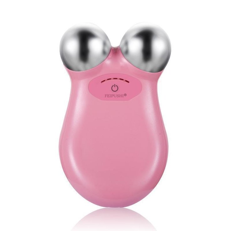 ElectraFirm Micro - Current Face Massager: GlowGenix Rejuvenator Pink