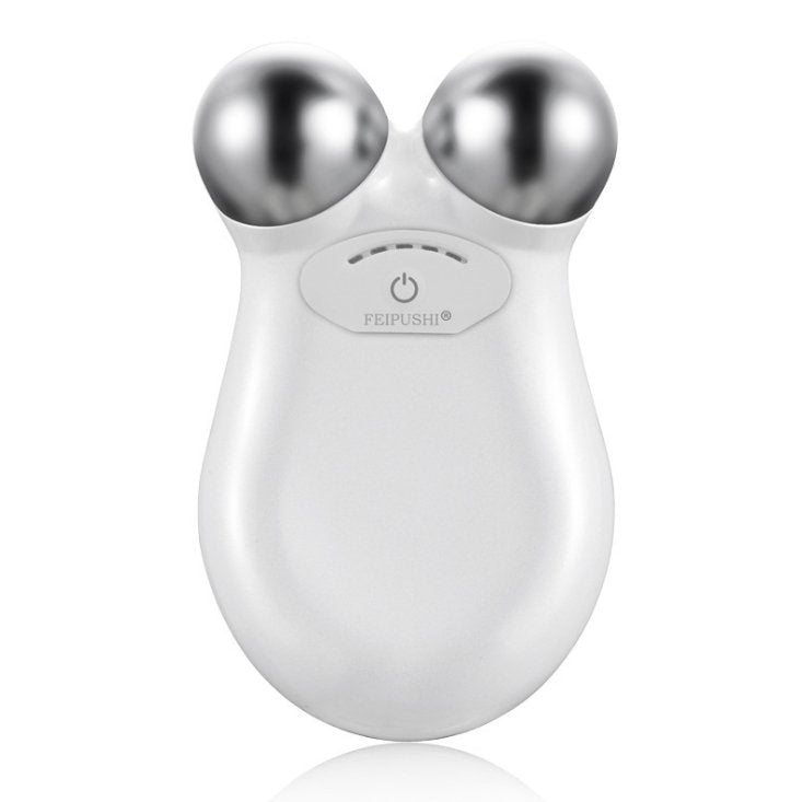 ElectraFirm Micro - Current Face Massager: GlowGenix Rejuvenator White