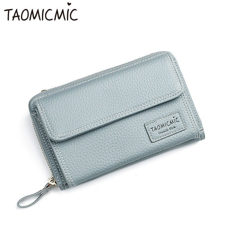 Elegant Clutch Shoulder Bag - Versatile and Stylish Design blue