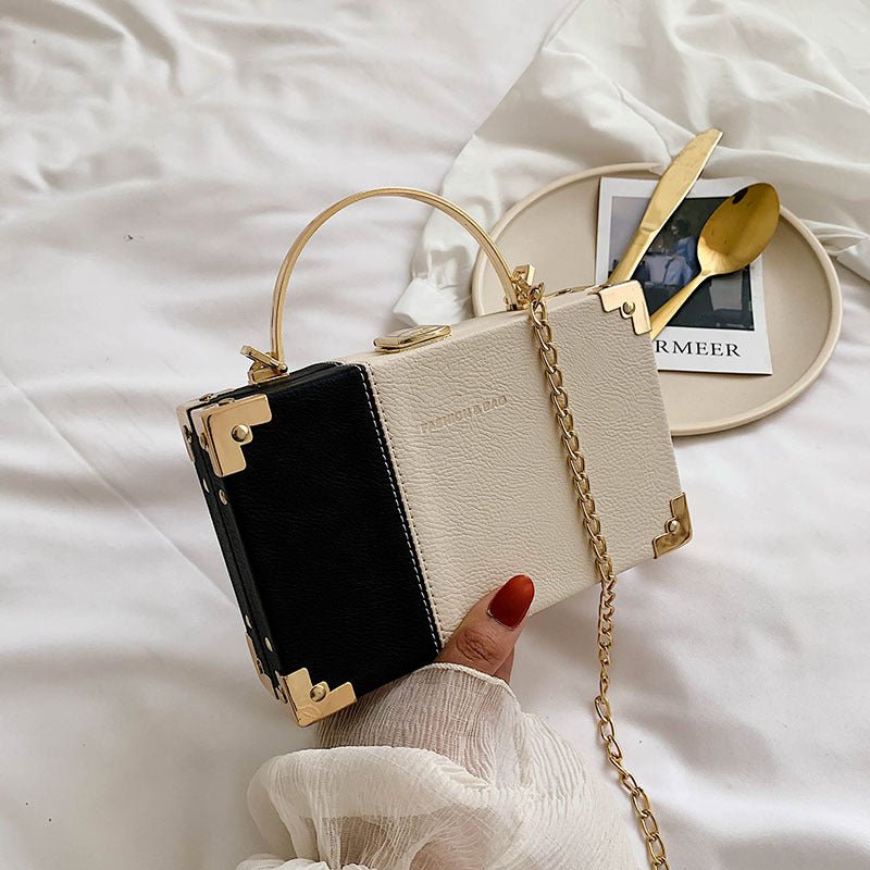 Elegant Handle Clutch Bag for Ladies - Perfect for Parties Black