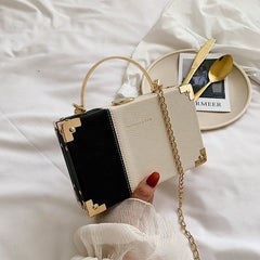 Elegant Handle Clutch Bag for Ladies - Perfect for Parties Black