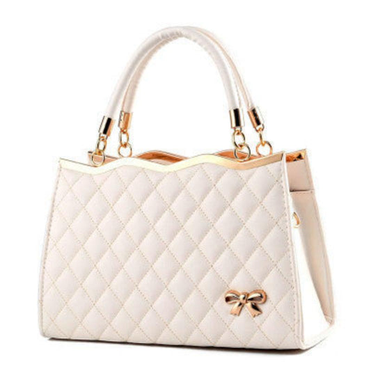 Elegant Ladies Clutch Handbag - Stylish and Versatile Design White