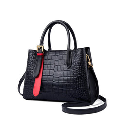European - American Retro Clutch - Large - Capacity Shoulder Bag Black