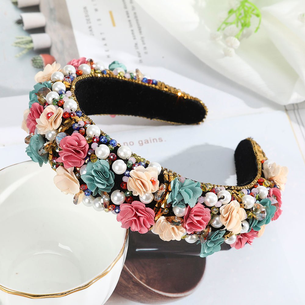 European Bridal Headband: Exquisite Wedding Hair Accessories Color