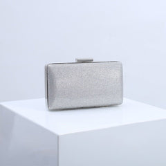 Evening bag evening dress clutch Silver grey