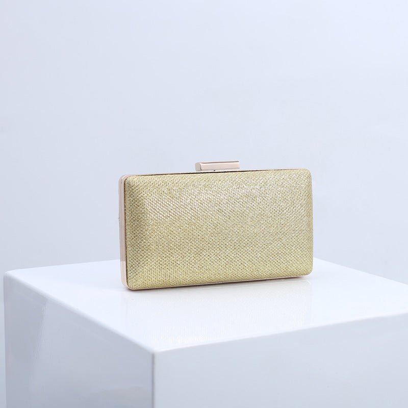 Evening bag evening dress clutch Gold