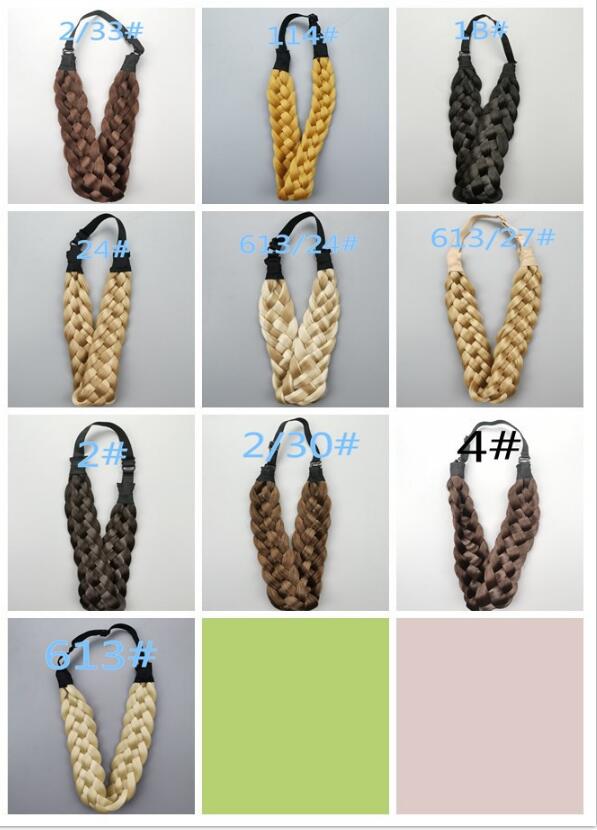 Exquisite Bohemian Braided Hairband Accessory 114