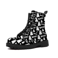 Women's Fashion Halloween Cartoon Printed Boots