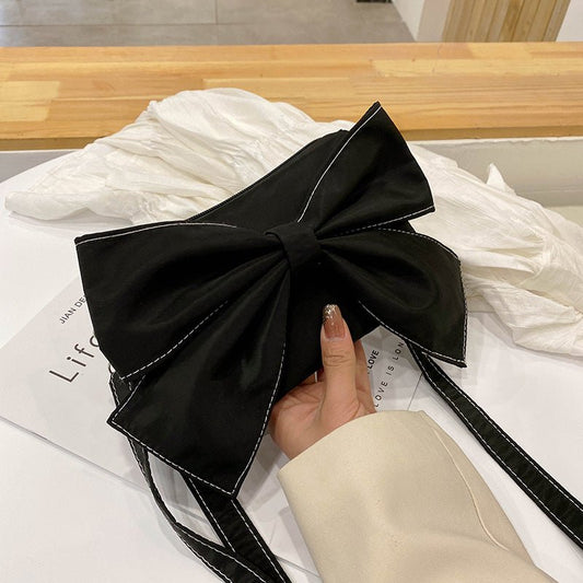 Fashion All - match Girl Single Shoulder Messenger Bag Women Black