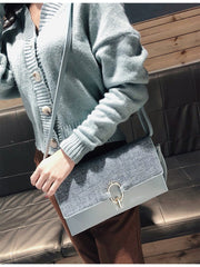 Fashion all - match temperament clutch Pink