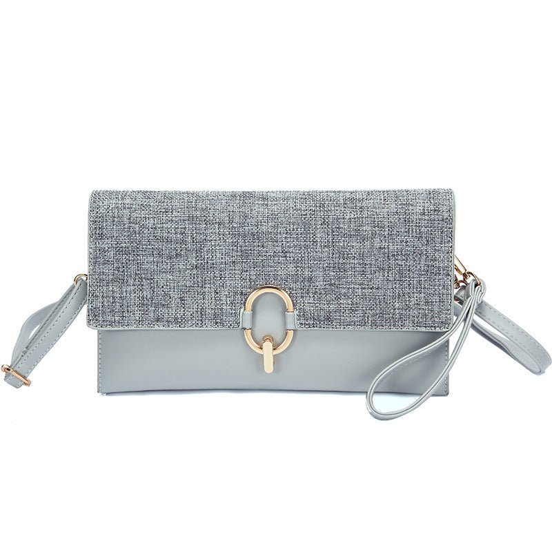 Fashion all - match temperament clutch Pink
