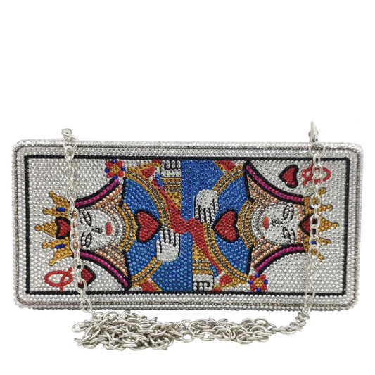 Fashion banquet clutch Silver