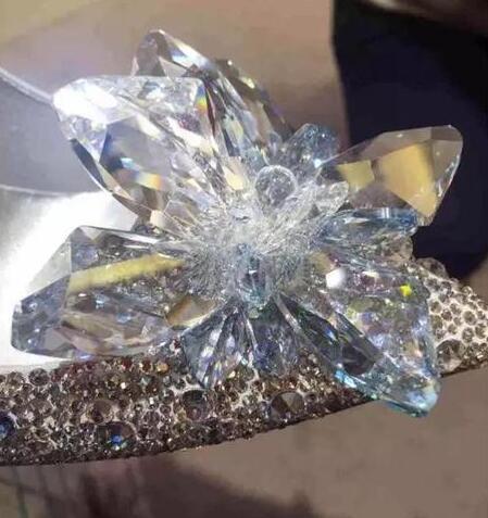 Fashion High Heels Crystal Slippers 5