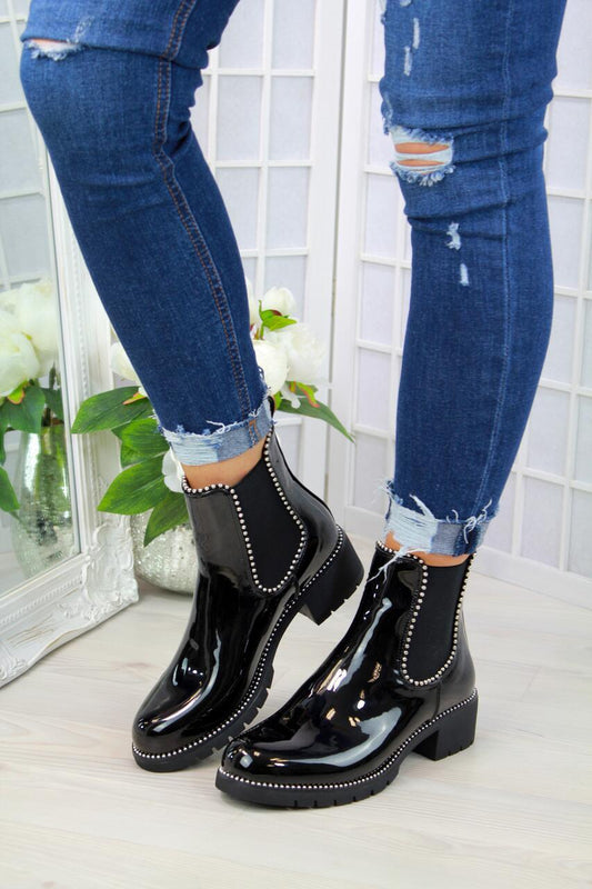 Fashion short boots women Black
