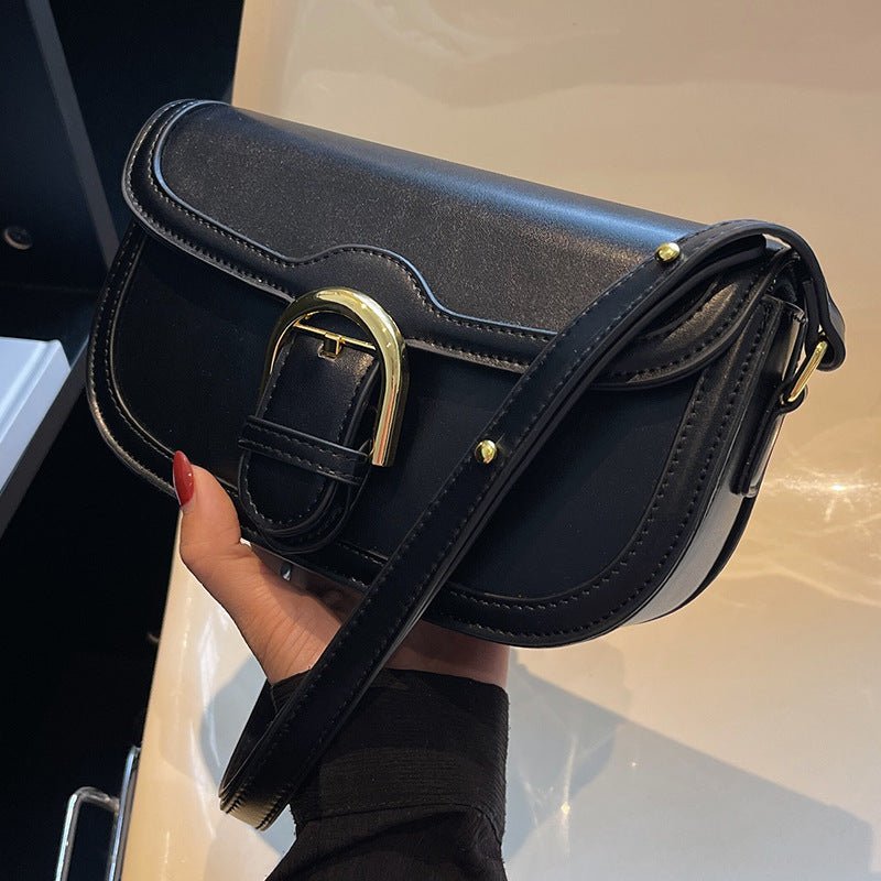 Fashionable Autumn Winter Clutch Shoulder Messenger Bag Brown