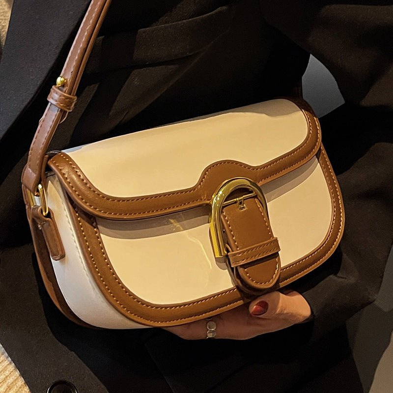 Fashionable Autumn Winter Clutch Shoulder Messenger Bag Black