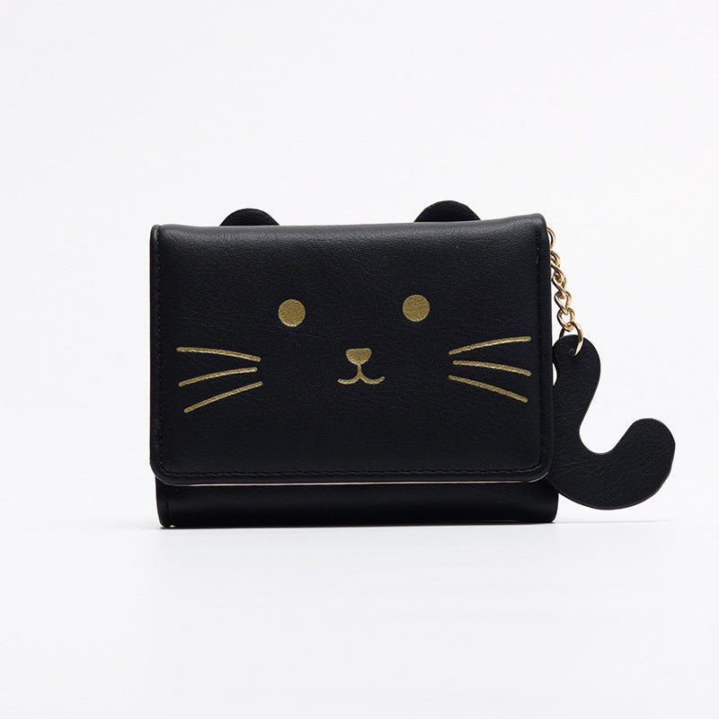 Fashionable Cartoon Coin Bag for Stylish Students Beige