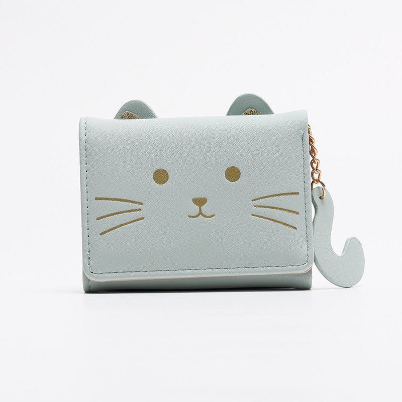 Fashionable Cartoon Coin Bag for Stylish Students Green