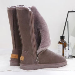 Fleece - lined Thickened Winter Shoes Black