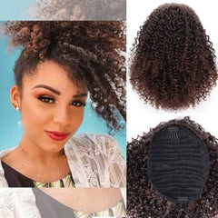 Fluffy Ponytail European - American Fiber Wig 1B33