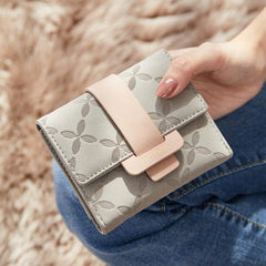 Folding coin purse Grey