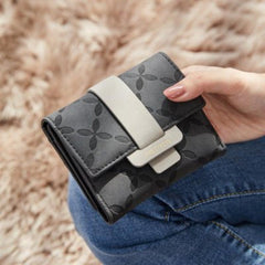 Folding coin purse Black