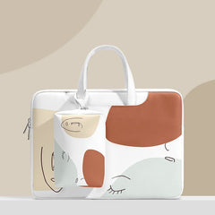 Girl's Cute Clutch Laptop Bag and Notebook Liner Brown plus power bag
