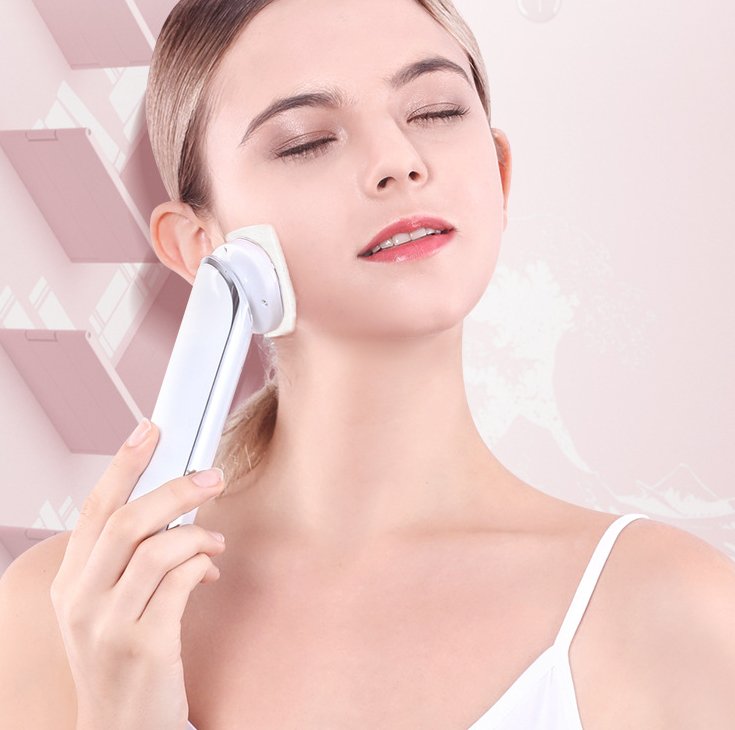 GlowRevive: Advanced Facial Mask Instrument for Ultimate Face Care Pink