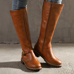 High boots Knight boots Coffee