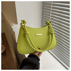 High - End Clutch Square Handbag for Women Green