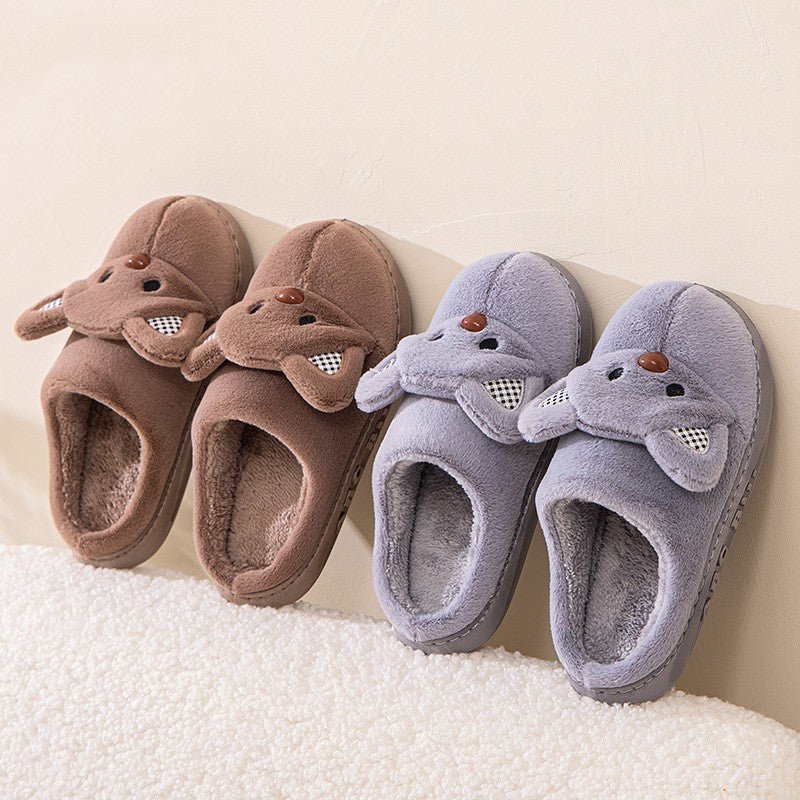 Home Cotton Parent - child Indoor - outdoor Slippers Comfortable Shoes 26to27