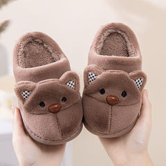 Home Cotton Parent - child Indoor - outdoor Slippers Comfortable Shoes 26to27