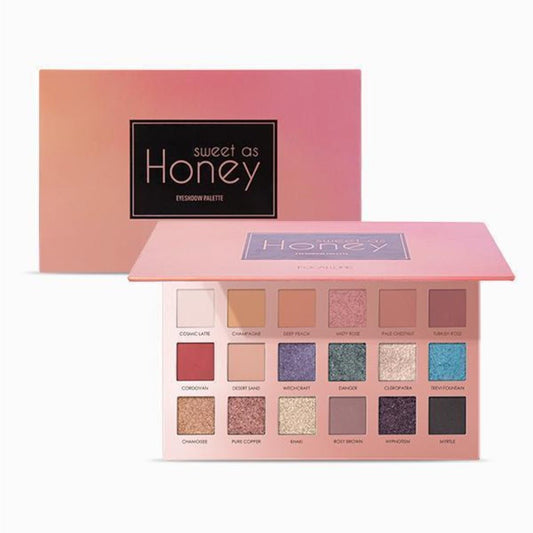 Honeyed Elegance Eyeshadow Palette - Sweet as Honey Delightful Glow default