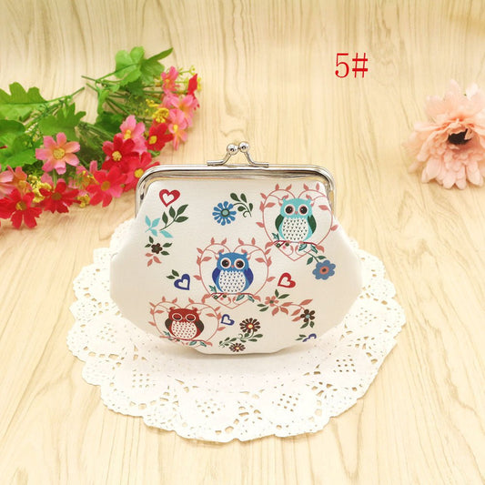 Hot Sale Cute Cartoon Coin Purse Ladies Clutch Bag Card Bag Coin Purse E