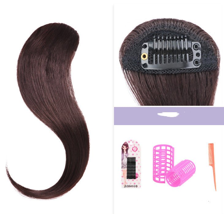 Invisible French Wig Dark brown