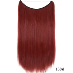 Invisible Wire 22 - inch Hair Extensions: Silky Straight Wig 130M Straight