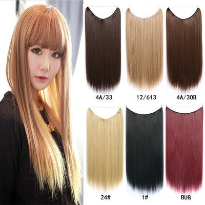 Invisible Wire 22 - inch Hair Extensions: Silky Straight Wig 1001.613