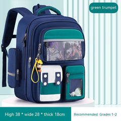 Kids' Spine - Friendly Multifunctional Bag for Comfortable Load Management Green Small