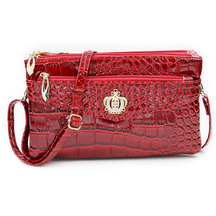 Korean All - Match Clutch Messenger Bag for Women’s Essentials Red