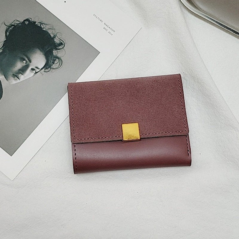 Korean Style Multifunctional Ladies New Clutch Handbag Purple