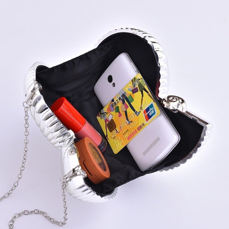 Ladies New Conch Fashion Clutch Conch Gold
