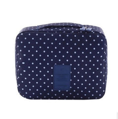 Lady Grace Premium Travel Clutch Makeup Organizer Navy