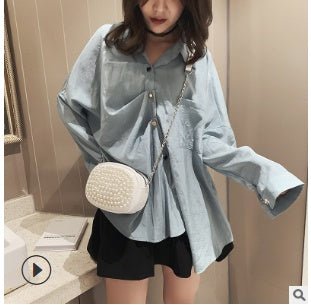 Luxury Crystal Clutch Shoulder Bag White