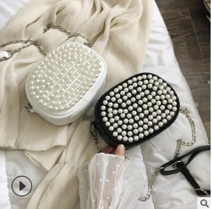 Luxury Crystal Clutch Shoulder Bag White