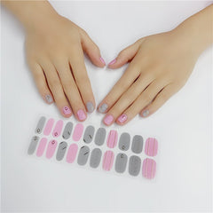 Luxury Nail Polish Stickers: High - End Nail Art Adhesive Decals Z029