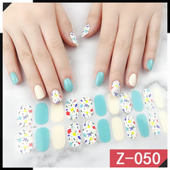 Luxury Nail Polish Stickers: High - End Nail Art Adhesive Decals Z050