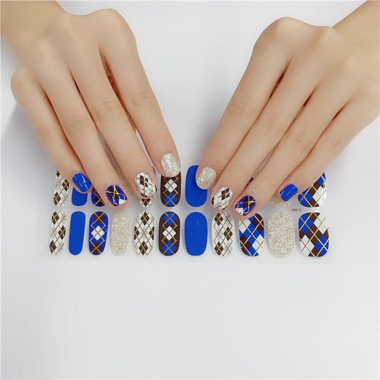 Luxury Nail Polish Stickers: High - End Nail Art Adhesive Decals Z029